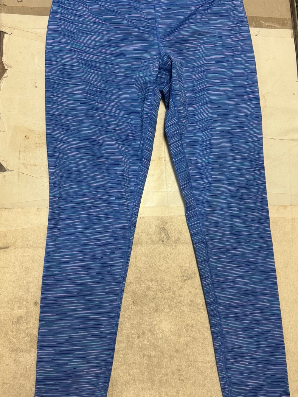 Tek gear Dry tec Women's Space-Dye Performance Leggings - Blue